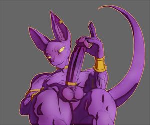 Beerus look his beautiful dick