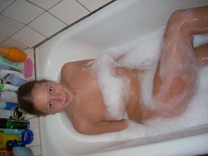 Teen in the tub