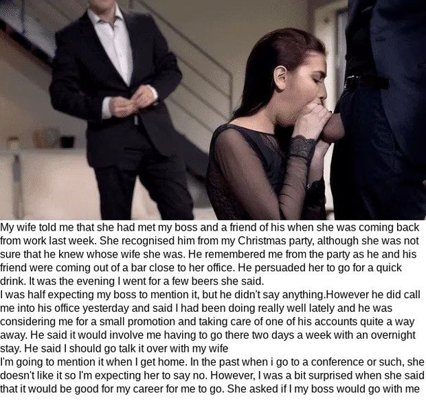 Wife meets my boss