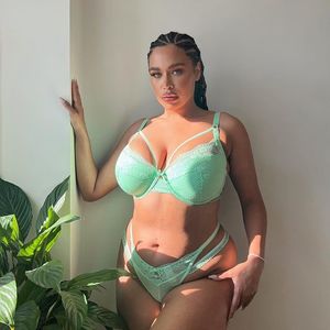 Chanelle Mauricette wearing Boux Avenue lingerie