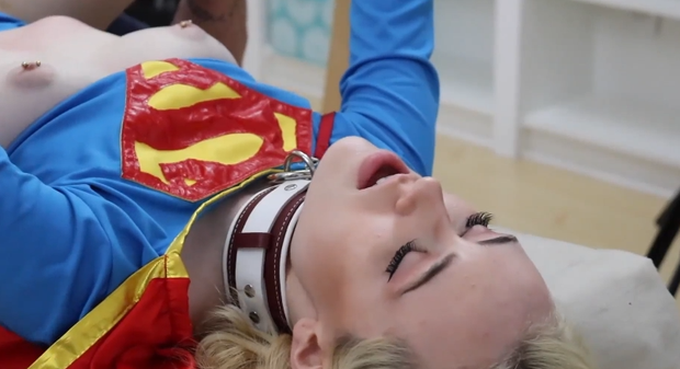 Candy White Supergirl gets fucked hard