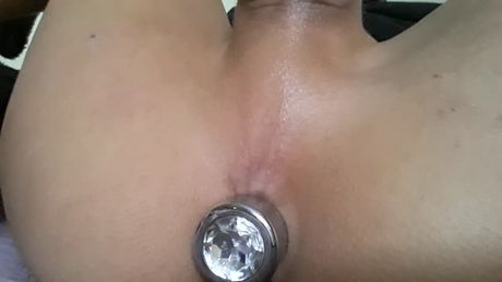 Butt plug in my ass