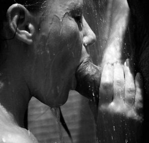 That's one shower he'll always remember