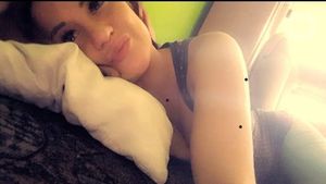 I'm lying alone horny