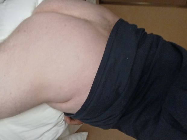 Horny with my wife at work and her sister there watching me ride this pillow