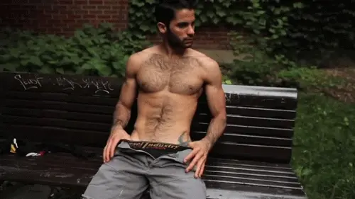 Tony Milan public tease