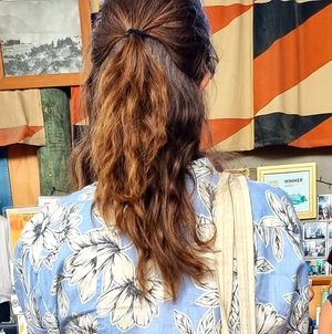 MILF brunette ponytail, small town New Zealand