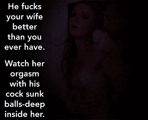 watch your wife's orgasm