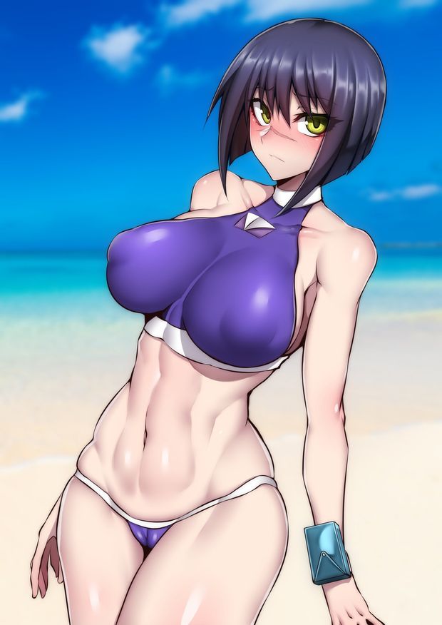 purple crop top swimsuit
