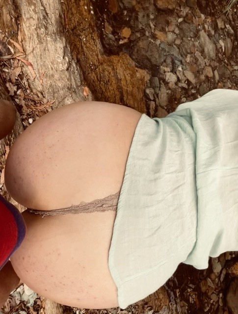 Your view as I’m bending over by the river… come put it in me