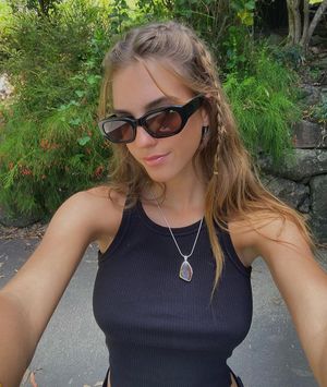 Emily selfie big boobs in top