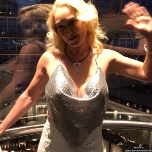 Sexy Dress on a Mature Mama