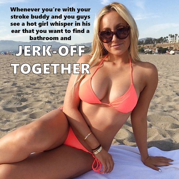 Guys should go to the bathroom together too