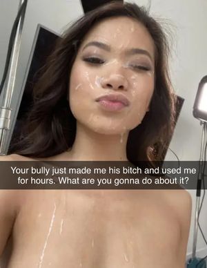 Thank him like a good little cuck