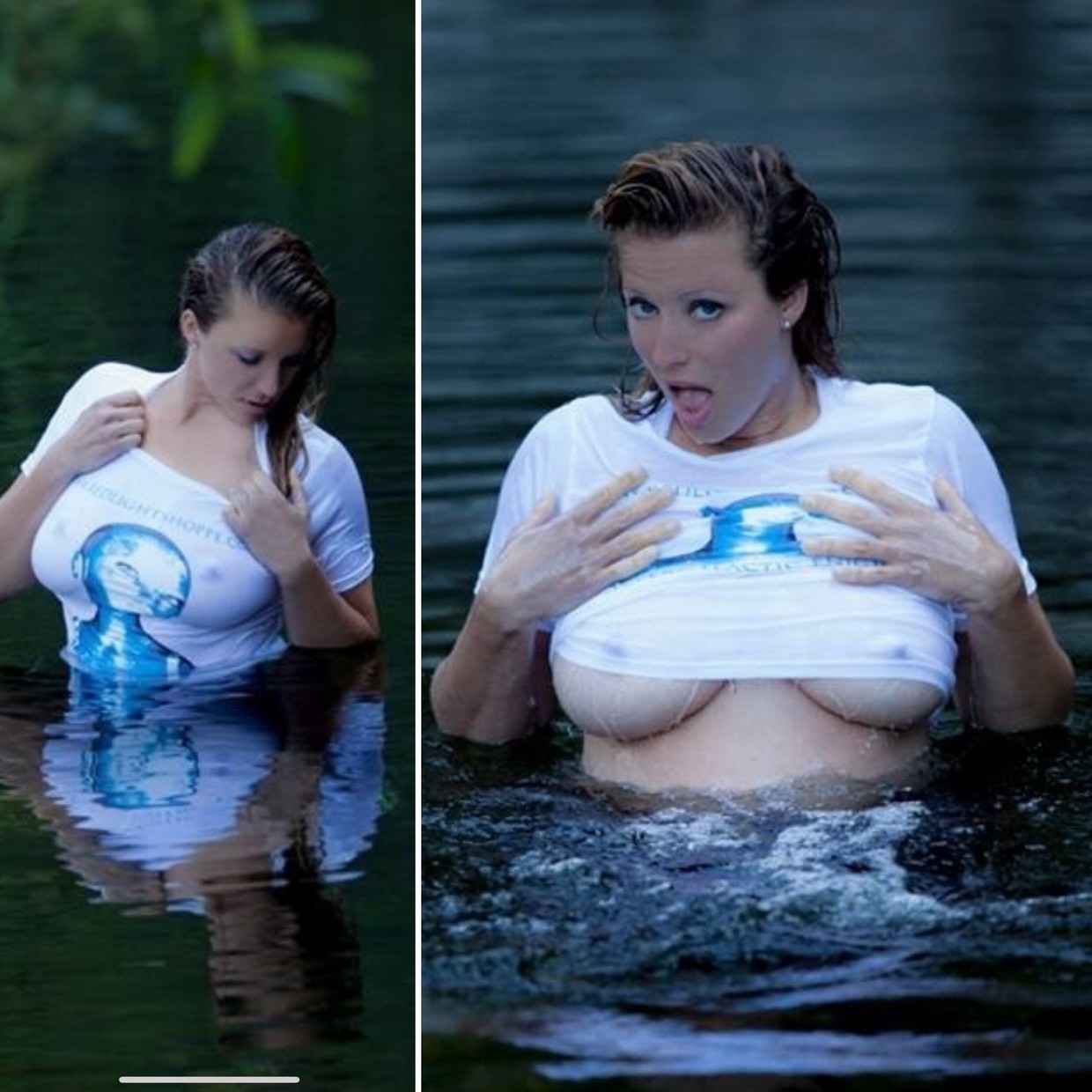 E tshirt model