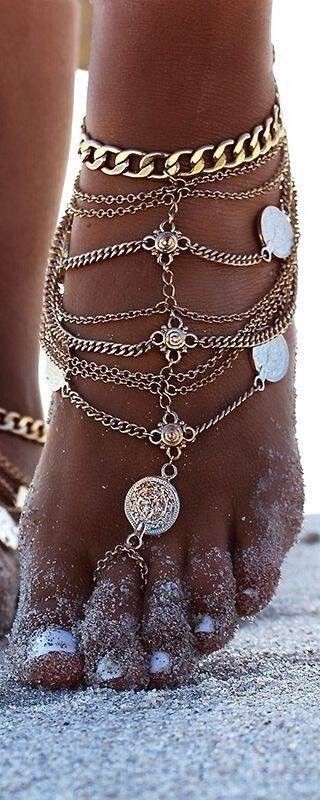 Sexy sandy sandals