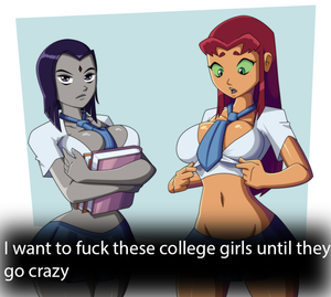 these college sluts with their uniform