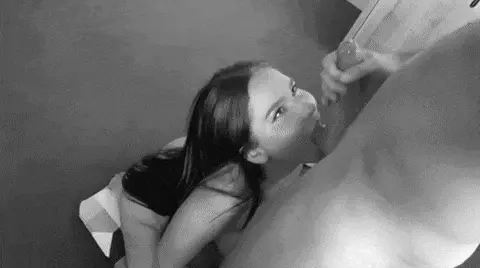 mary bambola gently sucking balls