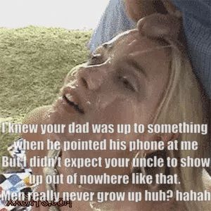 My dad and uncle are known as the practical jokers of the family and now my girlfriend knows too.