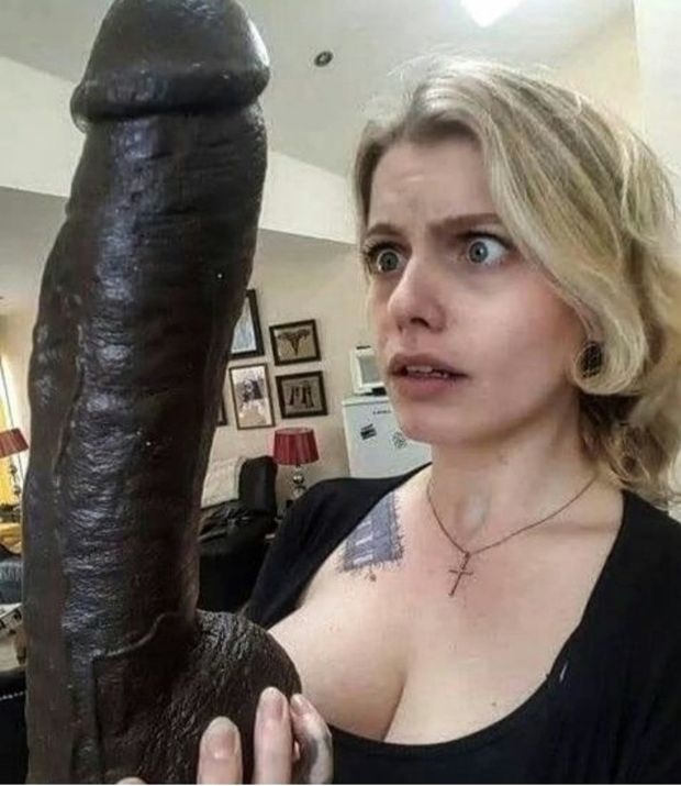 When she realises her Pussy is about to be destroyed