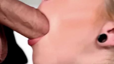 First Time Auditions - Sweet Naomi (Blowjob & Facial Highlights)