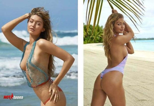 Gigi Hadid nude bikini pics