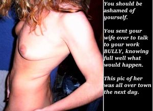 You should be ashamed of yourself, wimp