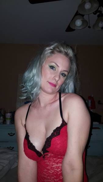 in red