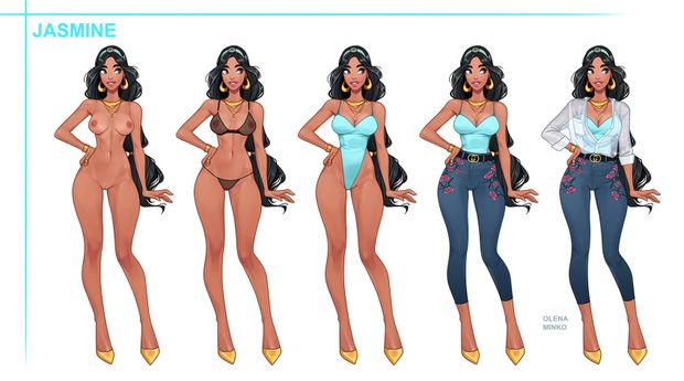 Sexy disney's Jasmine