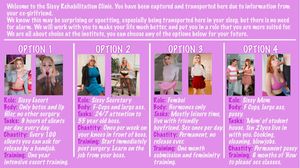 sissy rehabilitation