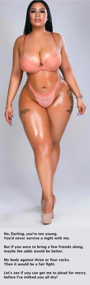 Enough woman for all of them