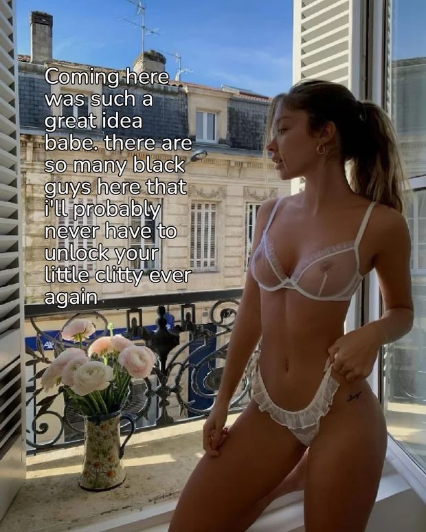 It's been 2 years since moving here now and you've just learned to like to cum in your cage...