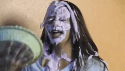 Pie in the face