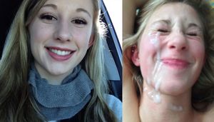 The selfie she sent when she was on her way over + what happened next