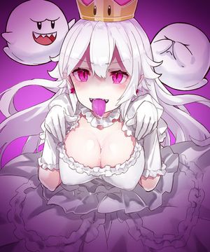 Princess King Boo Drooling (Kinnguteresahime)