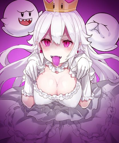 Princess King Boo Drooling (Kinnguteresahime)