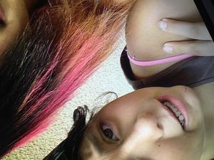 She is telling me that she is so scared but she was great and she was saying so much I was so crazy with her