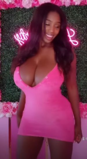 Ellie Mae huge boobs pink room