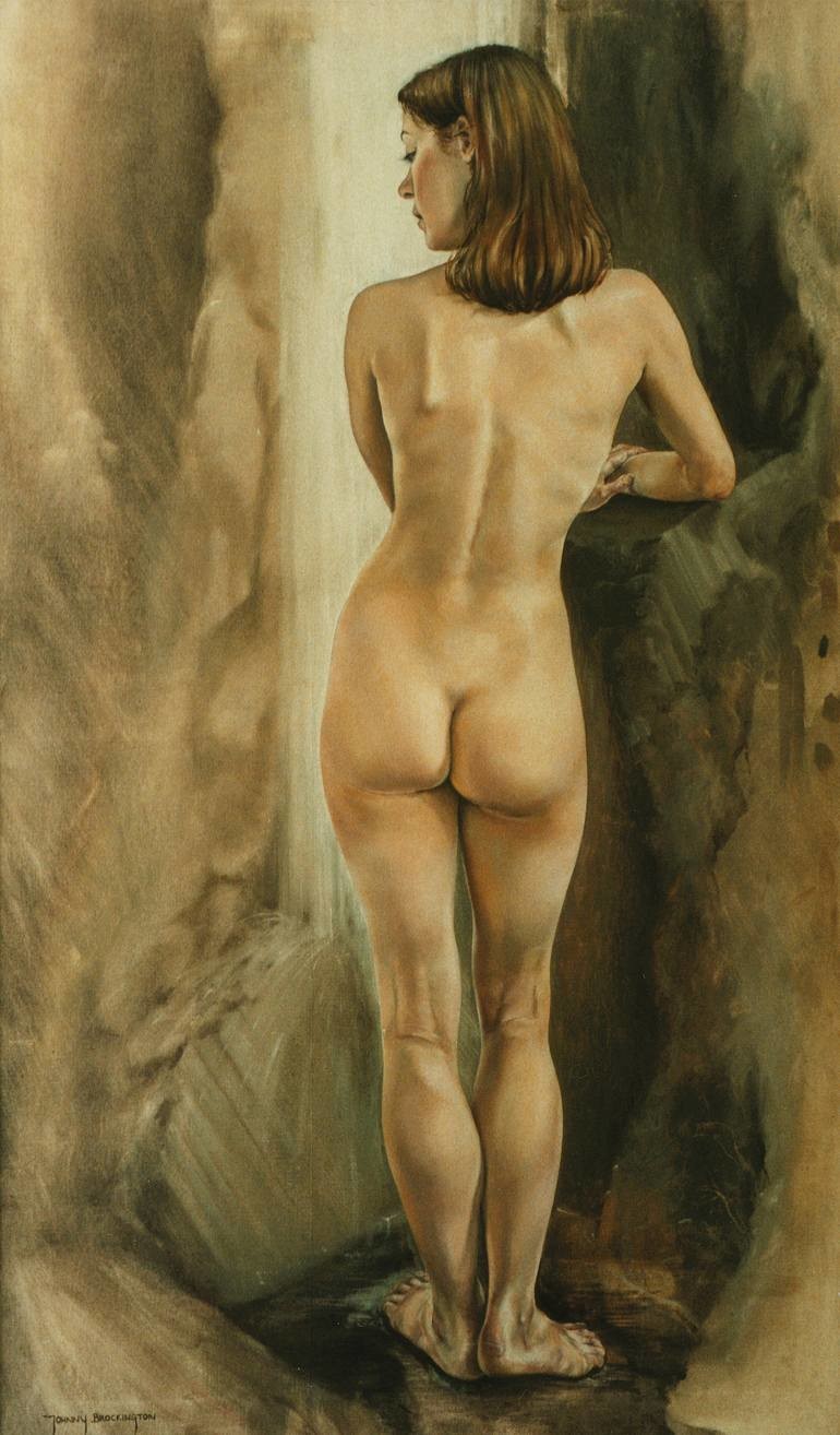Nude from behind