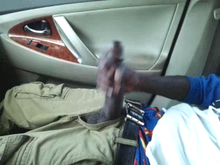 jerkin off in the car