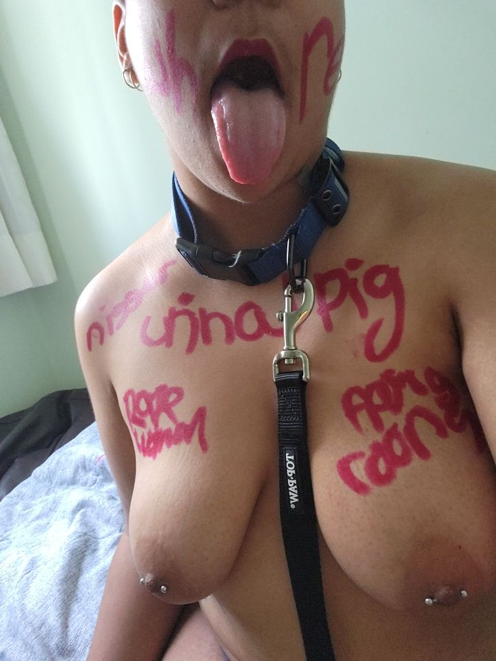 Humiliated slave