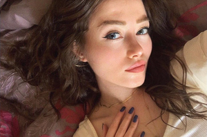 I'd like to stay, if that's okay. I can really relax around you.