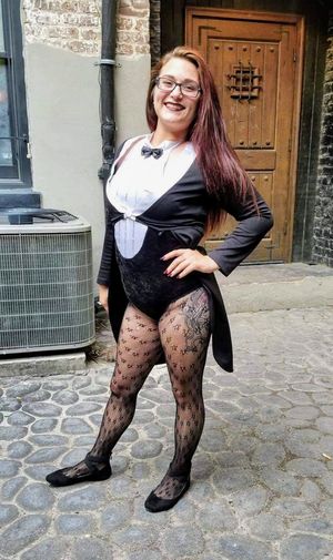 Brittany working as a bartender and whore in Savannah !