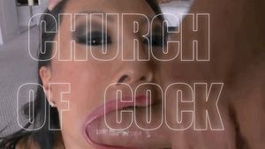 Asa Akira is a proud member of the Church of Cock