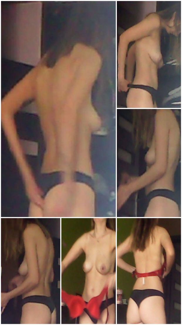 Hi gentlemen, can you guess by looking at those tits and ass how old is she?