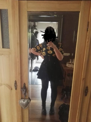 My ex showing me her clothing before she comes over to fuck