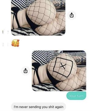 she didn't like my joke, oops!