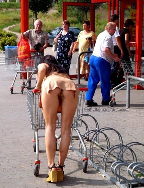 Following her around the store would be a treat