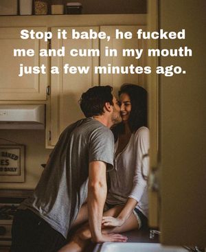 cum in my mouth just a few minutes ago