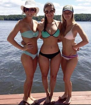 Sun, fun & triple the bikinis.